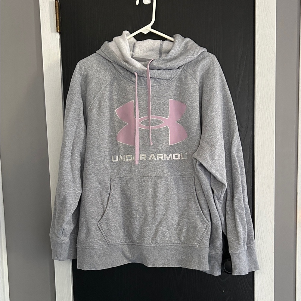 Under Armour Heather Gray Hoodie
